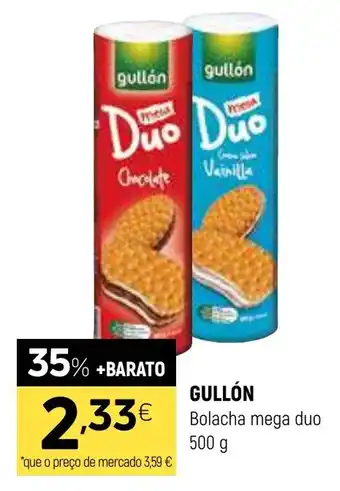 Coviran GULLÓN Bolacha mega duo promoção