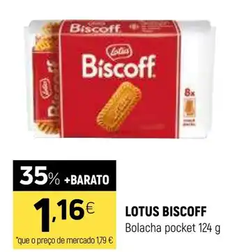 Coviran LOTUS BISCOFF Bolacha pocket promoção