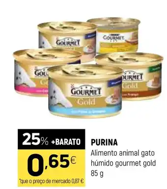 Coviran PURINA Alimento animal gato húmido gourmet gold promoção