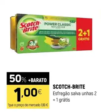 Coviran SCOTCH-BRITE Esfregão salva unhas 2 + 1 grátis promoção