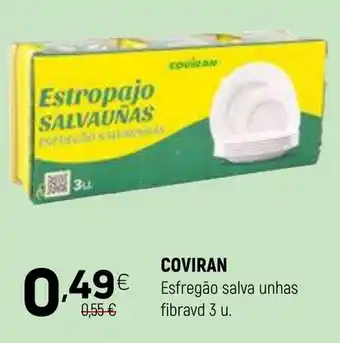 Coviran COVIRAN Esfregão salva unhas fibravd 3 u. promoção