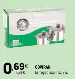 Coviran COVIRAN Esfregão aço inox 2 u. promoção