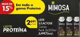 Pingo Doce Leite s/lactose promoção