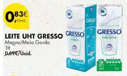 Pingo Doce Leite uht gresso promoção