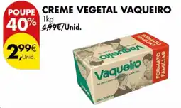 Pingo Doce Creme vegetal vaqueiro promoção