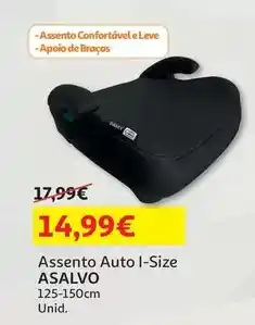 Auchan Asalvo - assento auto i-size promoção