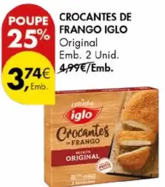 Pingo Doce Crocantes de frango iglo promoção