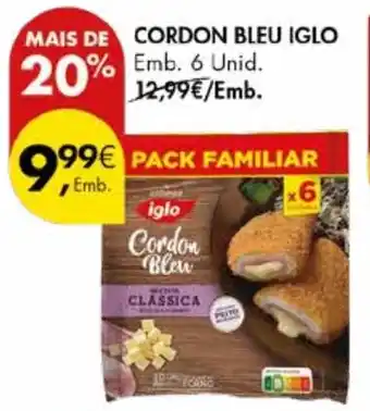 Pingo Doce Cordon bleu iglo promoção