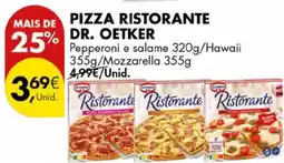 Pingo Doce Pizza ristorante dr. oetker promoção