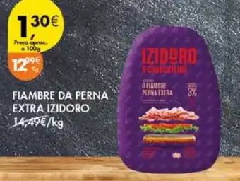 Pingo Doce Fiambre da perna extra izidoro promoção