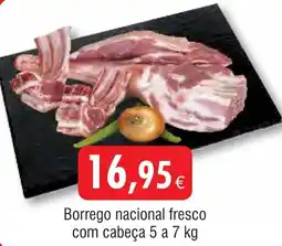 Froiz Borrego nacional fresco com cabeça promoção