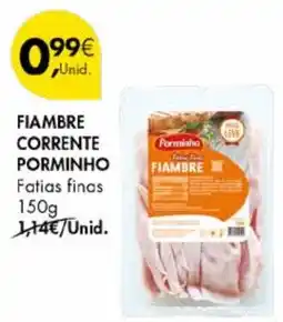 Pingo Doce Fiambre corrente porminho promoção