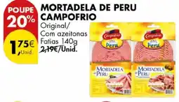 Pingo Doce Mortadela de peru campofrio promoção