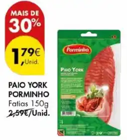 Pingo Doce Paio york porminho fatias promoção