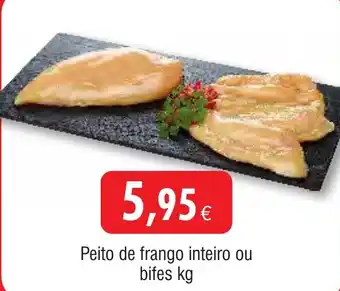 Froiz Peito de frango inteiro ou bifes promoção