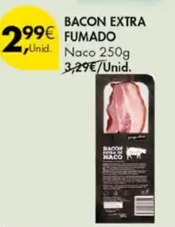 Pingo Doce Bacon extra fumado naco promoção