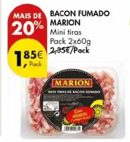 Pingo Doce Bacon fumado marion mini tiras promoção