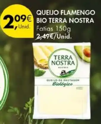 Pingo Doce Queijo flamengo bio terra nostra fatias promoção