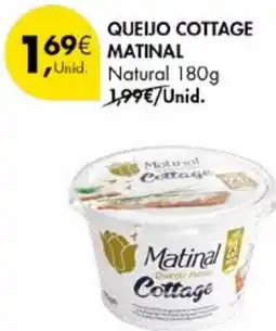 Pingo Doce Queijo cottage matinal natural promoção