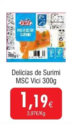 Froiz Delícias de Surimi MSC Vici promoção