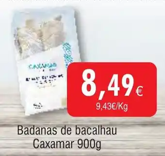 Froiz Badanas de bacalhau Caxamar promoção