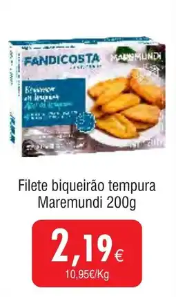 Froiz Filete biqueirão tempura Maremundi promoção