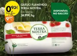 Pingo Doce Queijo flamengo terra nostra em barra promoção