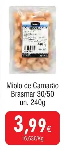 Froiz Miolo de Camarão Brasmar 30/50 un. promoção