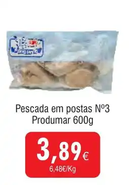 Froiz Pescada em postas N°3 Produmar promoção