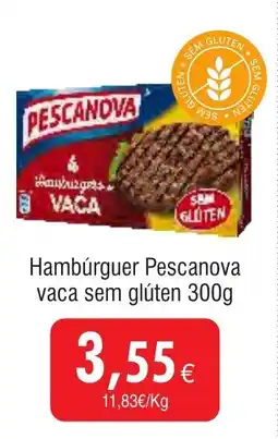 Froiz Hambúrguer Pescanova vaca sem glúten promoção