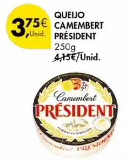 Pingo Doce Queijo camembert president promoção