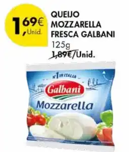 Pingo Doce Queijo mozzarella fresca galbani promoção