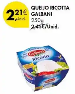 Pingo Doce Queijo ricotta galbani promoção