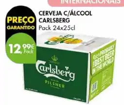 Pingo Doce Cerveja c/álcool carlsberg promoção