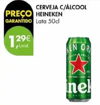 Pingo Doce Cerveja c/álcool heineken promoção