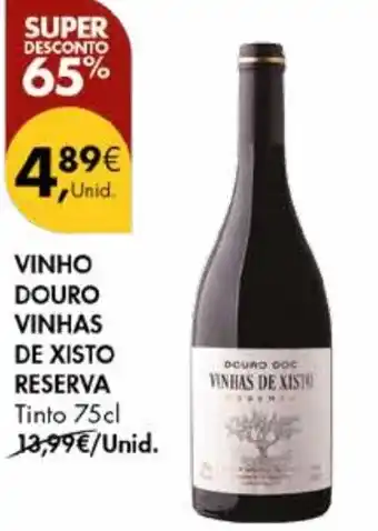 Pingo Doce Vinho douro vinhas de xisto reserva promoção