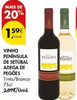 Pingo Doce Vinho península de setúbal adega de pegões promoção