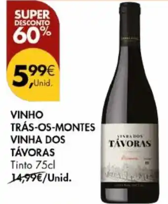 Pingo Doce Vinho trás-os-montes vinha dos távoras tinto promoção