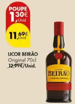 Pingo Doce Licor beirão original promoção