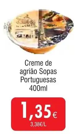 Froiz Creme de agrião Sopas Portuguesas promoção