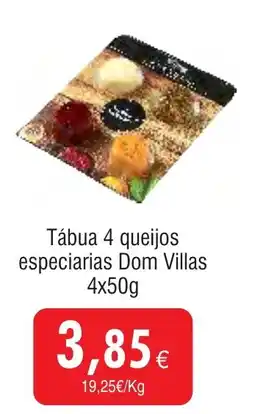 Froiz Tábua 4 queijos especiarias Dom Villas promoção