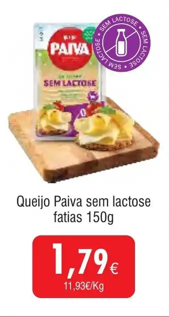 Froiz Queijo Paiva sem lactose fatias promoção