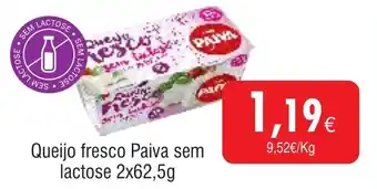 Froiz Queijo fresco Paiva sem lactose promoção