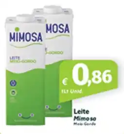 Roque Supermercados Leite Mimosa promoção