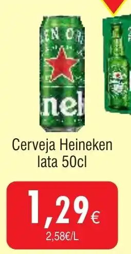 Froiz Cerveja Heineken lata promoção