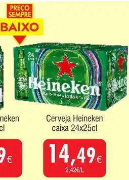 Froiz Cerveja Heineken caixa promoção