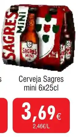 Froiz Cerveja Sagres mini promoção