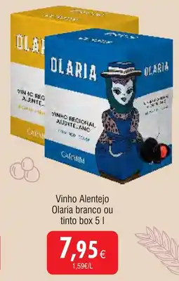 Froiz Vinho Alentejo Olaria branco ou tinto box promoção