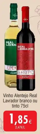 Froiz Vinho Alentejo Real Lavrador branco ou tinto promoção