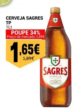 Neomáquina Cerveja sagres tp promoção